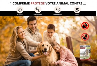 Les Nouveaux Vermifuges FrontControl Wormer : Protégez Votre Chat et Votre Chien, Quelle que soit Leur Taille !