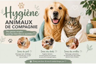 Hygiène du chien et du chat : les bons gestes pour préserver leur santé et leur bien-être